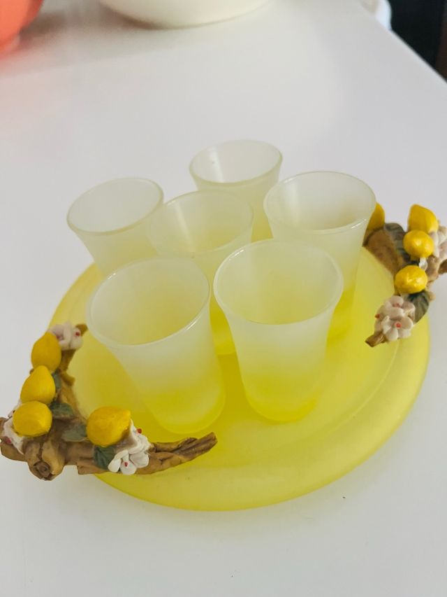 Set Limoncello - 6 bicchieri