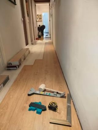 Suelo laminado flotante