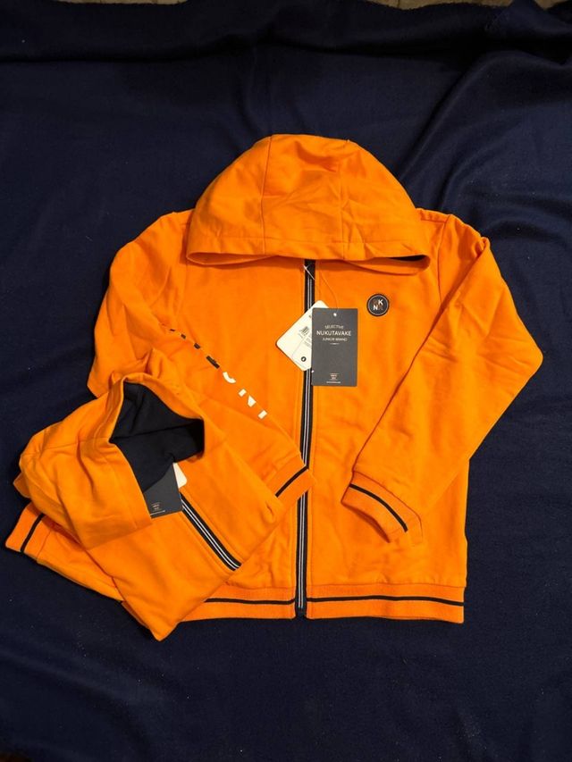 Sudadera con capucha NUKUTAVAK - Naranja