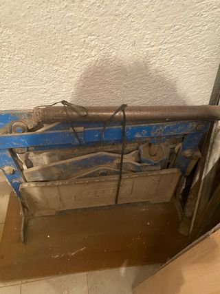 Cortadora  Rubi TS-40 y cortadora de terrazo