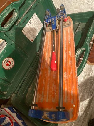 Cortadora  Rubi TS-40 y cortadora de terrazo