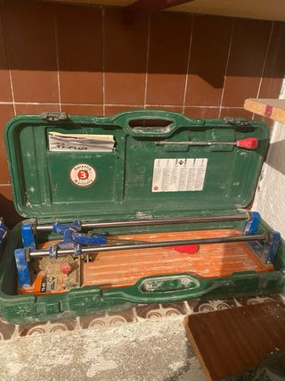Cortadora  Rubi TS-40 y cortadora de terrazo