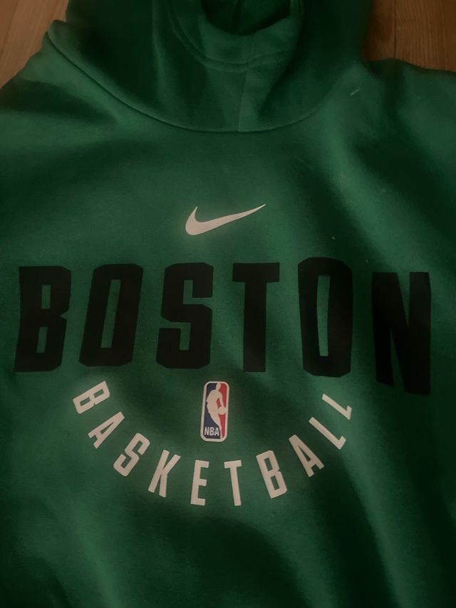 Sudadera Nike Boston Celtics Verde (talla niño XL)