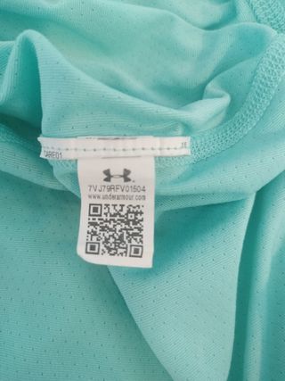 Camiseta Under Armour XS turquesa