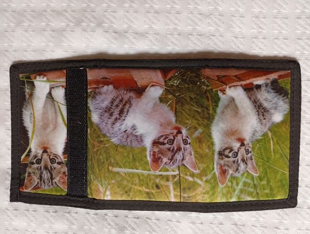 Cartera gato - billetera infantil