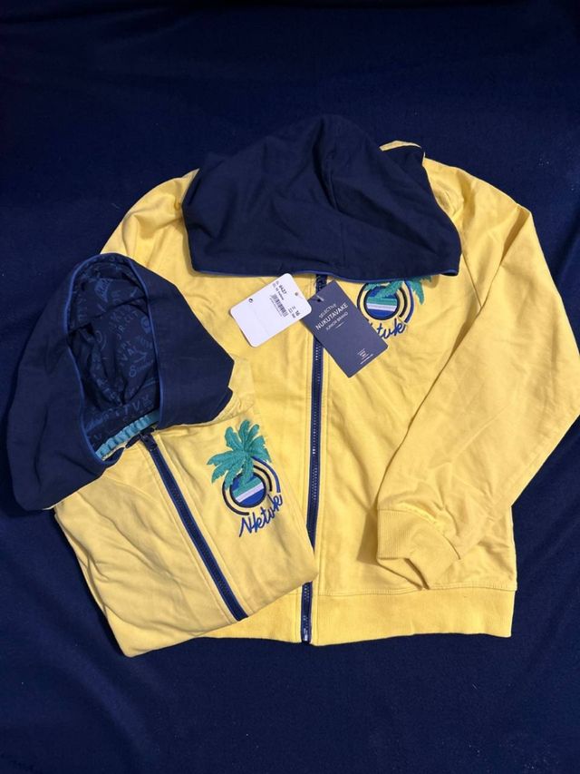 Sudadera NUKUTAVARE amarilla