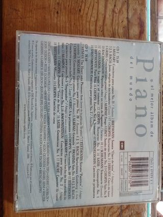 CD Piano: El mejor álbum de piano