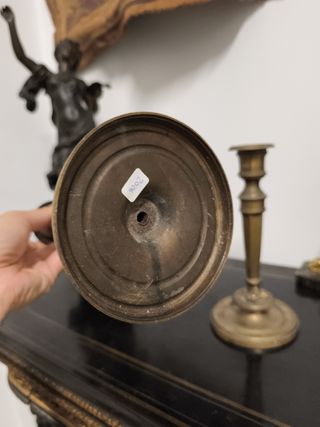 Candelabros Luis XVI dorados