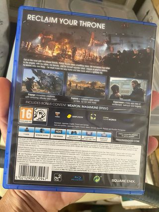 Final Fantasy XV PS4 - Day One COMO NUEVO
