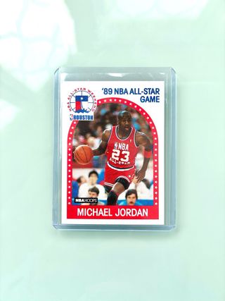 Carta NBA Michael Jordan All Star #21 Hoops 89-90