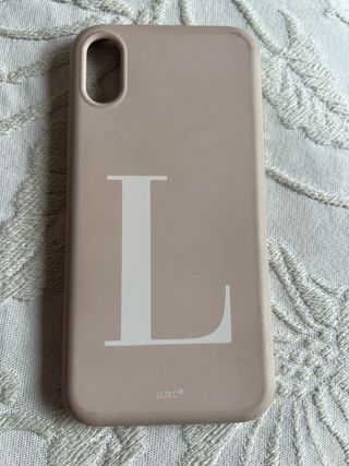 Funda iPhone X rosa - L