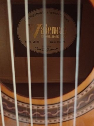 Guitarra clásica Valencia 3/4