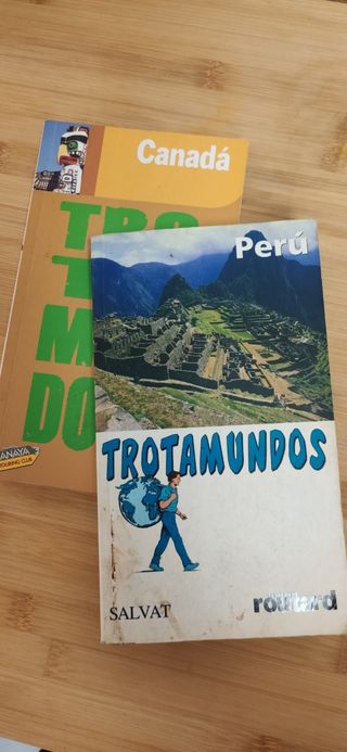 Lote guías Trotamundos de Canadá, Perú