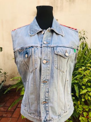 Chaqueta vaquera | chaleco tejano