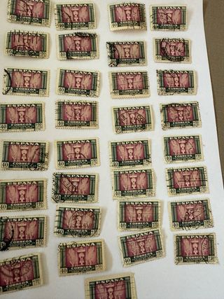 Sellos España - 33 sellos usados