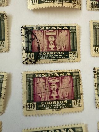 Sellos España - 33 sellos usados