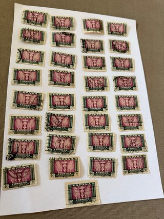 Sellos España - 33 sellos usados