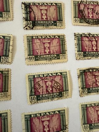 Sellos España - 33 sellos usados