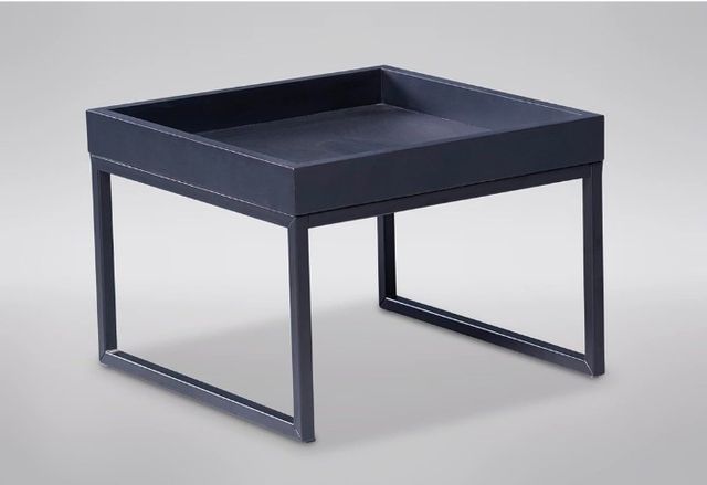 Mesa centro madera-negro 49 x 36 x 49 cm