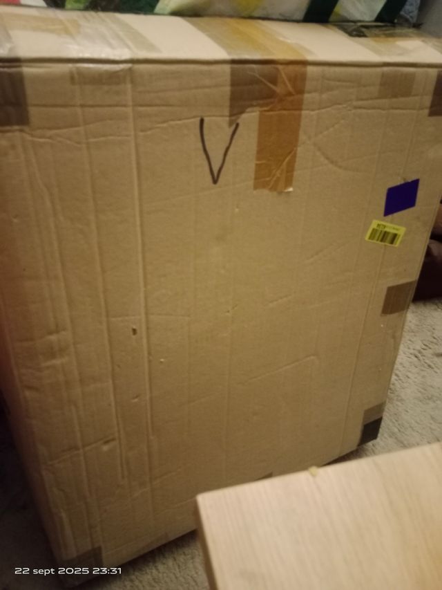 Mesa centro madera-negro 49 x 36 x 49 cm