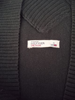 Jersey Tommy Hilfiger negro - Talla s