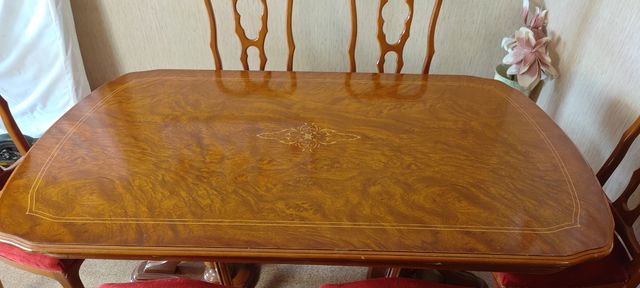 Mesa Comedor Madera + 6 Sillas