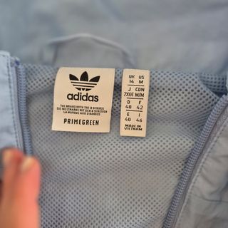 Chaqueta Adidas celeste