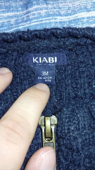 Felpa blu bimbo Kiabi