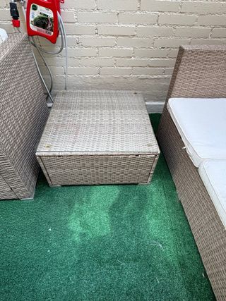  DE MUEBLES DE TERRAZA – EXCELENTE ESTADO 