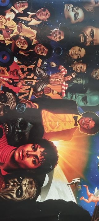 Póster Michael Jackson Vintage
