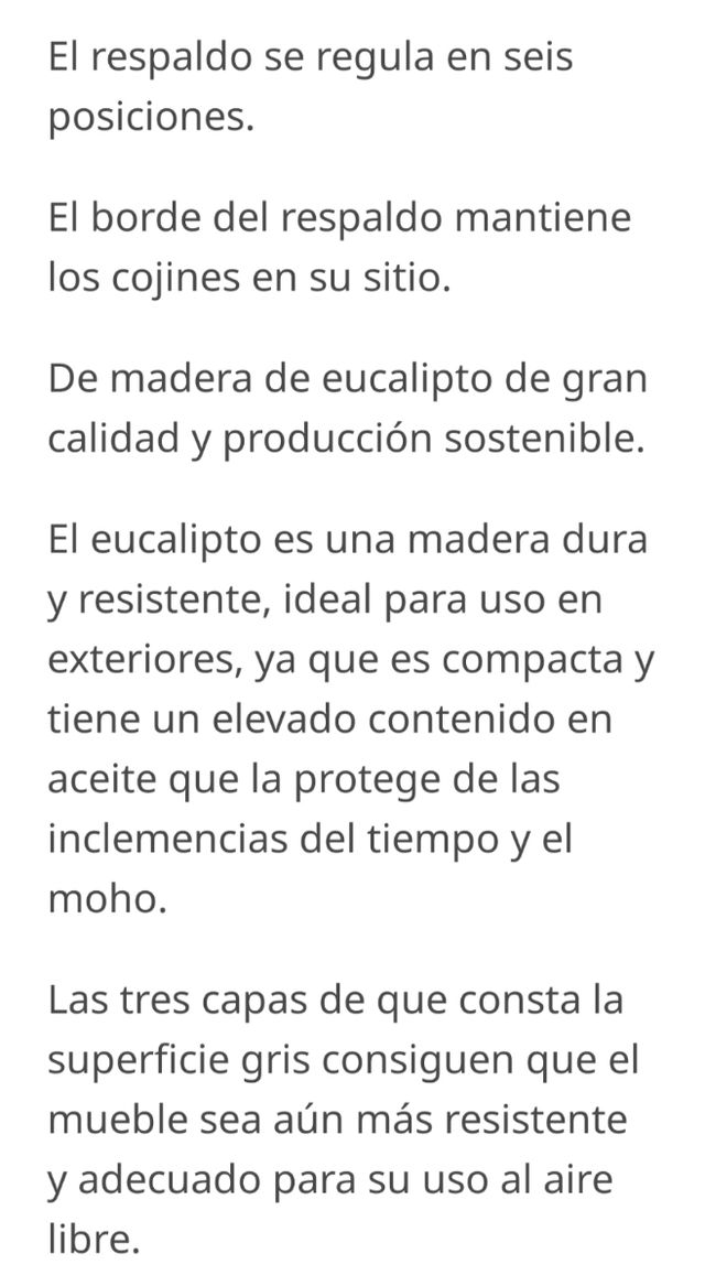 Sillón BONDHOLMEN reclinable gris