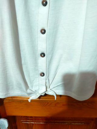 Blusa blanca niña 13-14 años