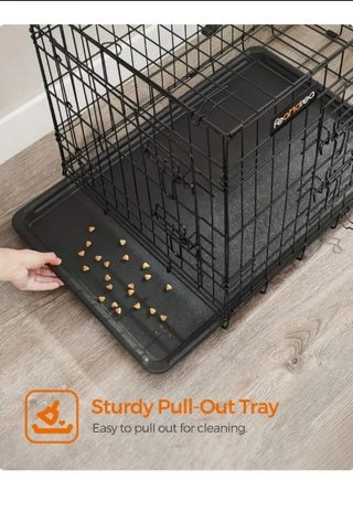 Jaula doble puerta mascotas 77,5 x 48,5 x 55,5