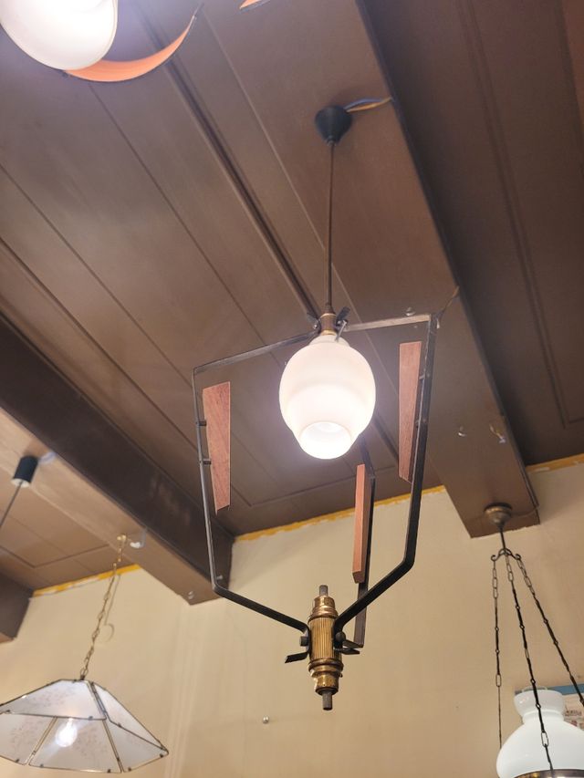 Lampada a sospensione anni '50