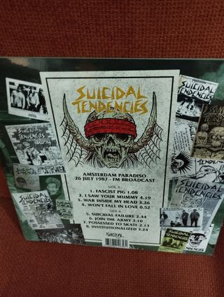 Suicidal Tendencies LP - Amsterdam 87