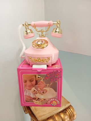 Teléfono musical joyero SECRETITOS años 80 de BG