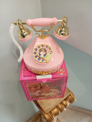 Teléfono musical joyero SECRETITOS años 80 de BG