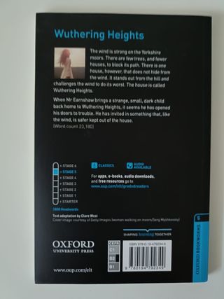 Oxford Bookworms Library: Level 5: Wuthering Heights 5级:呼啸山庄(英文原版)