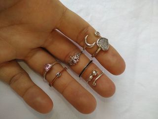 Anillos plata 925 - varios estilos