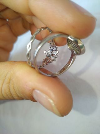 Anillos plata 925 - varios estilos