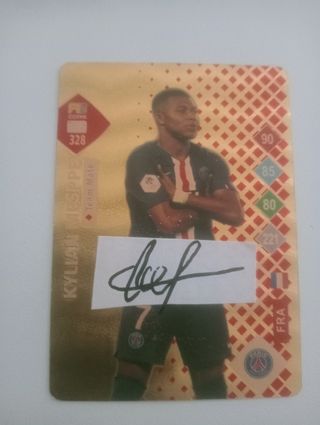 Cromo Kylian Mbappé - Autógrafo