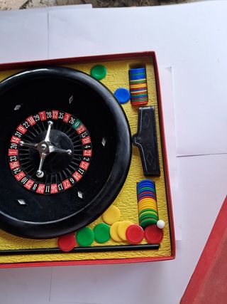 Roulette Famiglia Gioco Vintage