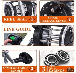 Carrete de pesca TS 3000
Premium Quality