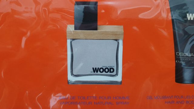 Dsquared2 He Wood, cofanetto EDT + shampoo + crema