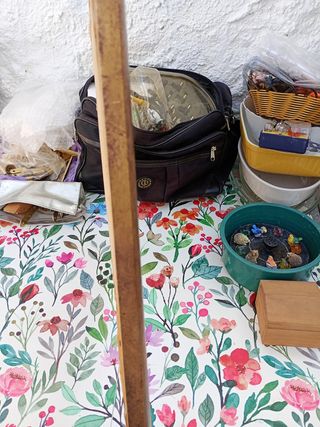 Cuadro vintage con rosas