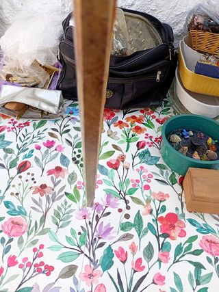 Cuadro vintage con rosas