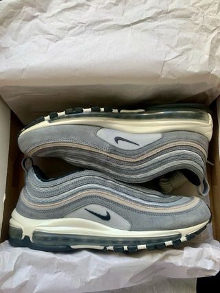 Nike Air Max 97 Gris-Plata talla 44 28cm