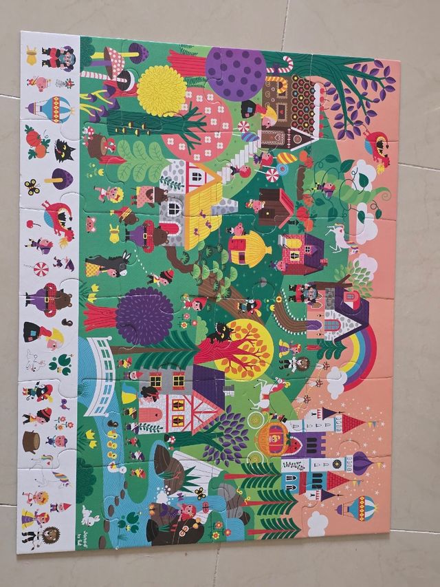 Puzzle Gigante Infantil - 24 piezas