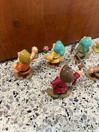 Enanitos Blancanieves PVC