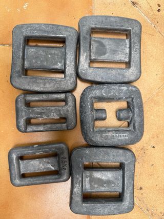 Plomos pesca - 6 pzas